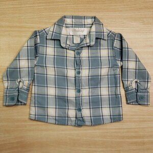 Strasbury Toddler Boys Flannel Button Down 12 Mth